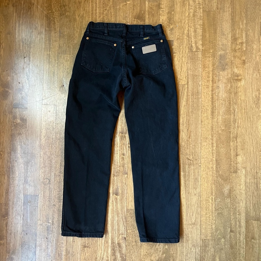 Wrangler Cowboy Cut Black Jeans 30x30